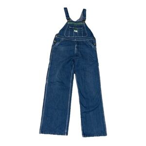 Vintage Liberty Bib Overalls Carpenter Men's 34X32 Blue Denim Workwear Farmer